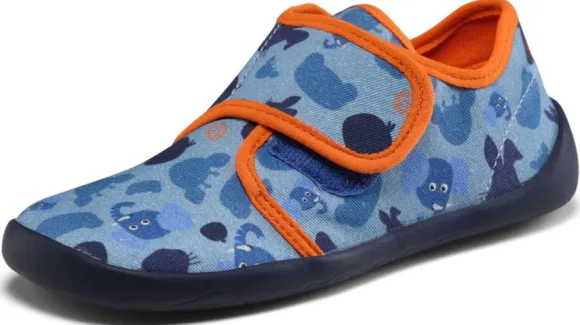 Affenzahn Barfußschuh Hausschuh Baumwolle Movy