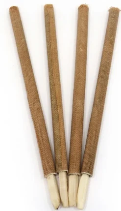 Basic Nature Wachsfackel 50cm 4er Pack