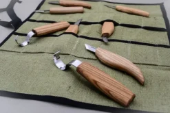 BeaverCraft Schnitzmesser 8er Set mit Etui