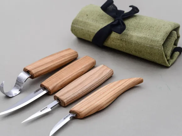 BeaverCraft Schnitzmesser 4er Set
