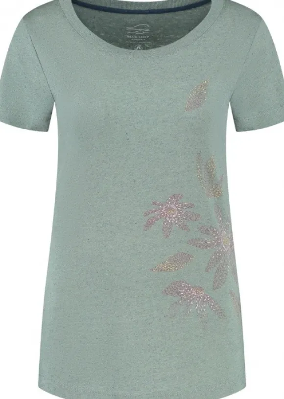 Blue Loop Originals Denimcel Morning Glory T-Shirt Women