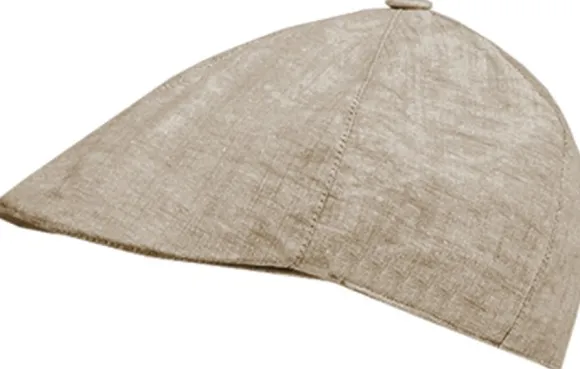Capo Linen Flat Cap