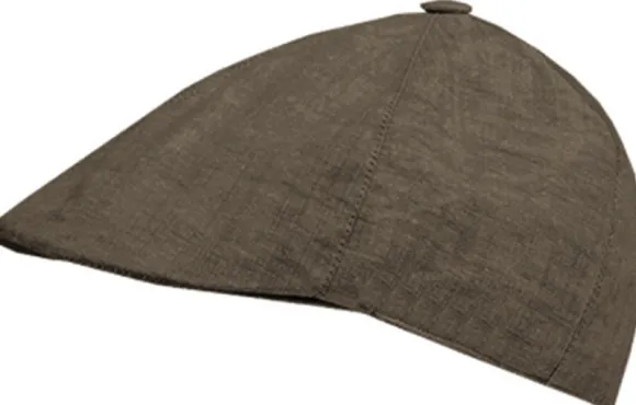 Capo Linen Flat Cap