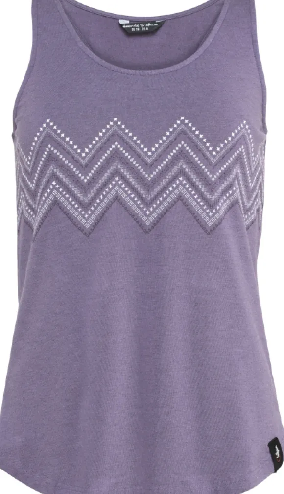 Chillaz Kauai Zigzag Ornament Top Women