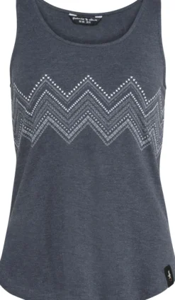 Chillaz Kauai Zigzag Ornament Top Women