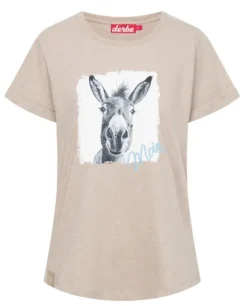 Derbe T-Shirt Esel Moin Women