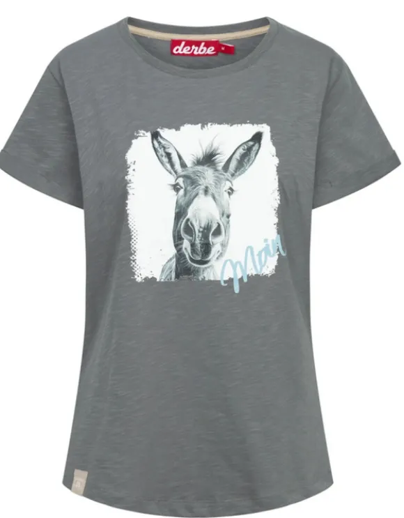 Derbe T-Shirt Esel Moin Women