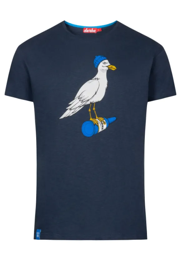 Derbe T-Shirt Flash Sturmmöwe Mono Men