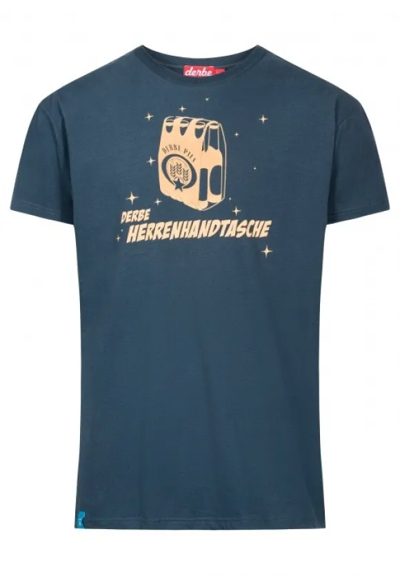 Derbe T-Shirt Herrenhandtasche