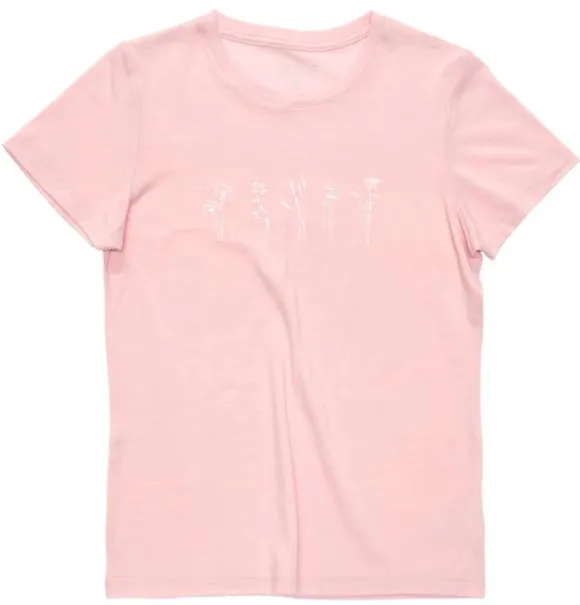 Devold Classic Flowers Tee Wmn