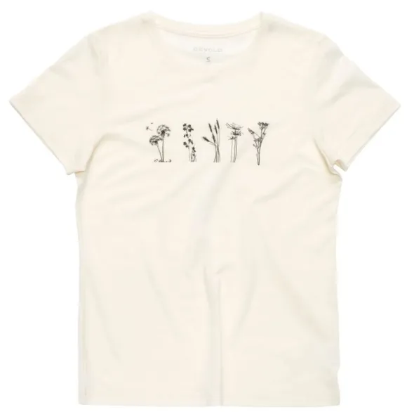 Devold Classic Flowers Tee Wmn