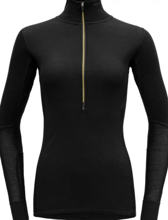 Devold Wool Mesh 190 Woman Half Zip Neck