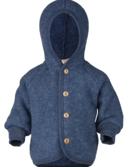 Engel Baby Jacke mit Kapuze Wollfleece