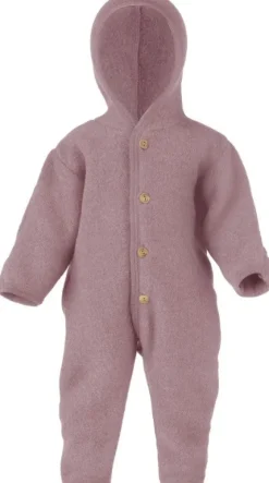 Engel Baby Overall mit Kapuze Wollfleece
