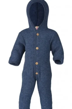 Engel Baby Overall mit Kapuze Wollfleece