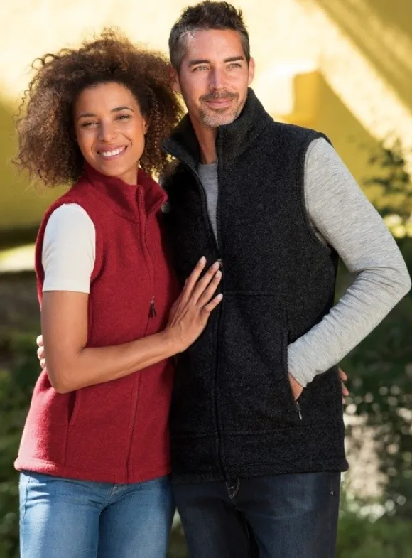 Engel Weste Merino Wollfleece