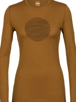 Icebreaker 200 Oasis LS Crewe Women Ski Circle