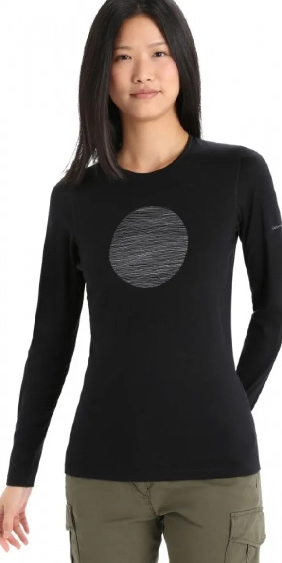 Icebreaker 200 Oasis LS Crewe Women Ski Circle