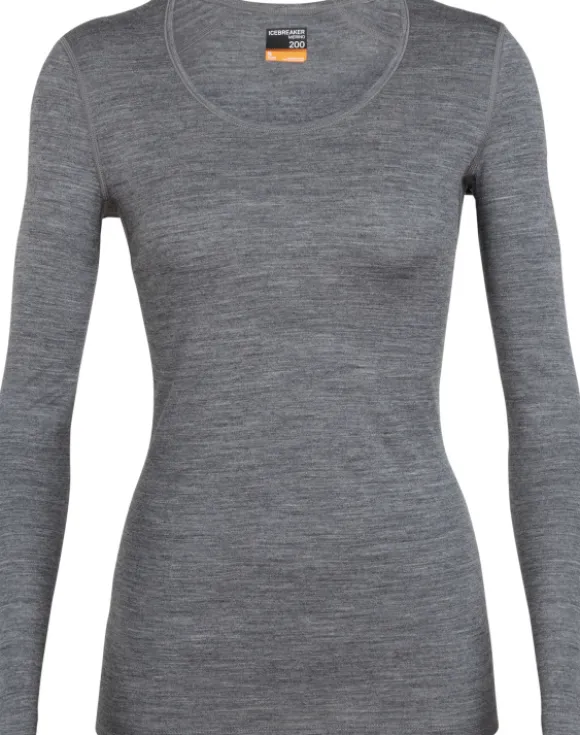 Icebreaker 200 Oasis LS Scoop Women