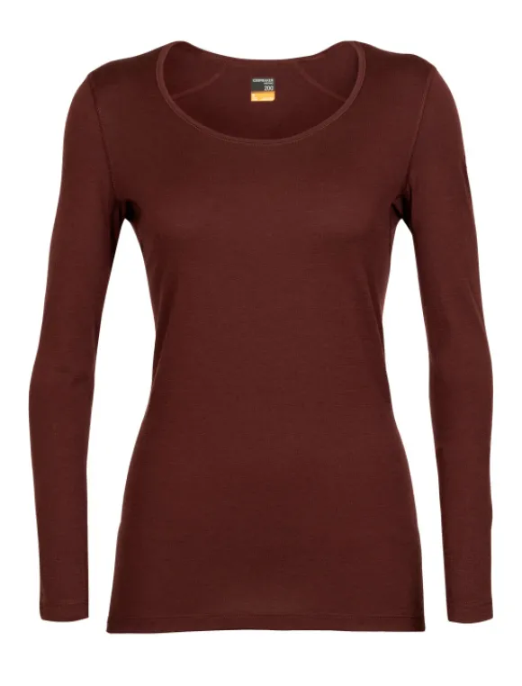Icebreaker 200 Oasis LS Scoop Women
