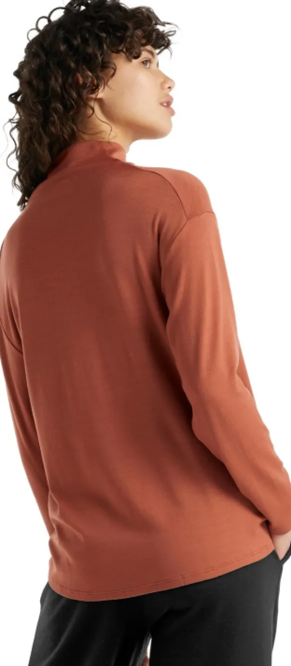 Icebreaker Deice LS Turtleneck Women