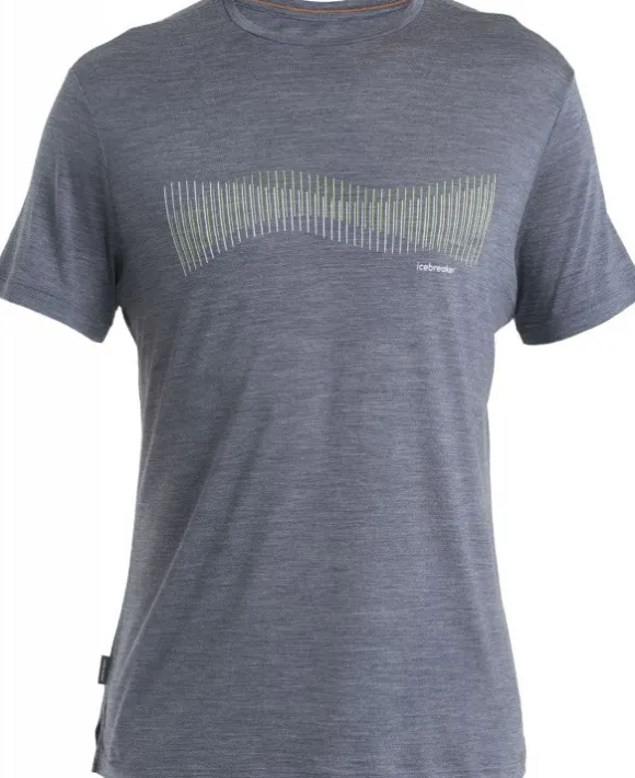 Icebreaker Sphere III SS Tee Terrain Lines