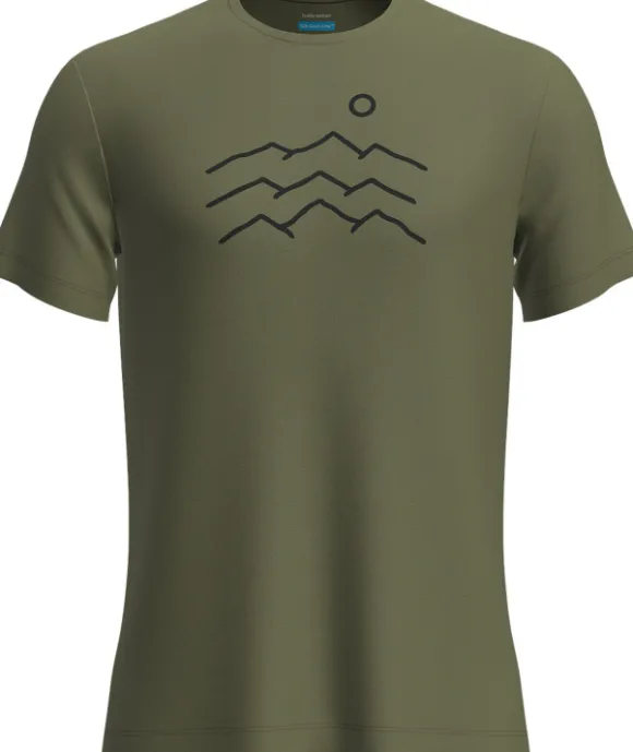 Icebreaker Sphere SS Tee Across the Peaks