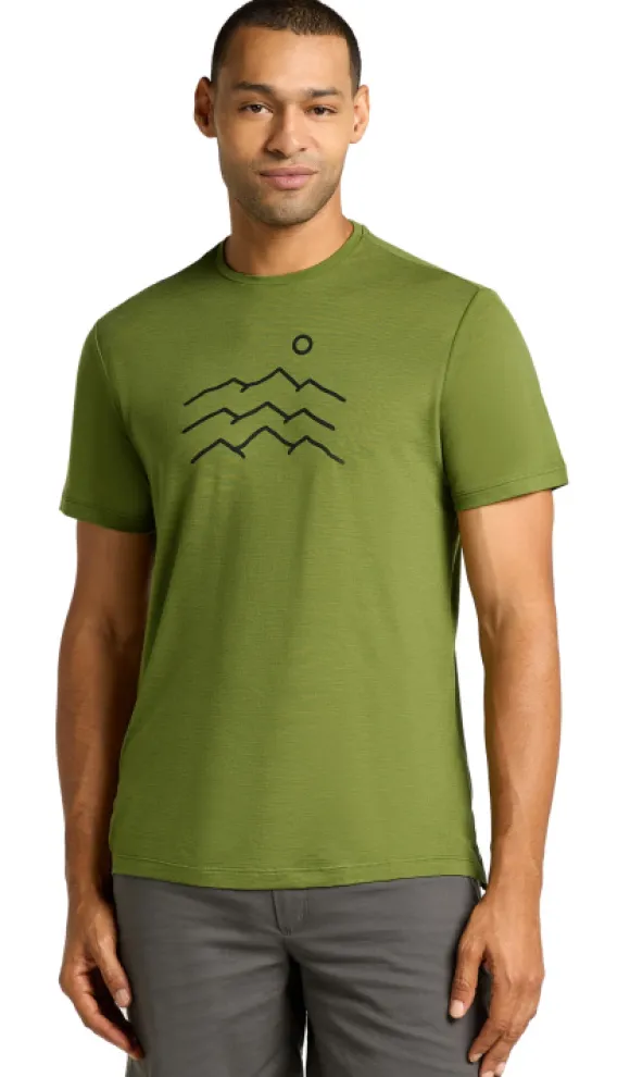 Icebreaker Sphere SS Tee Across the Peaks