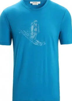 Icebreaker Tech Lite II SS Tee Skiing Yeti