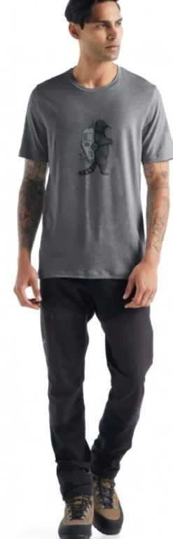 Icebreaker Tech Lite II SS Tee Waschbar Wandering