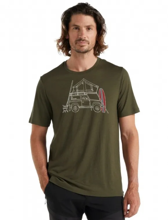 Icebreaker Tech Lite II SS Tee Surfspot Camper