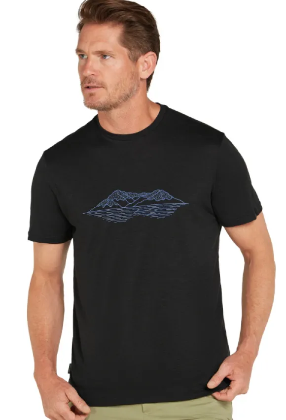 Icebreaker Tech Lite SS Tee Pukaki Reflected