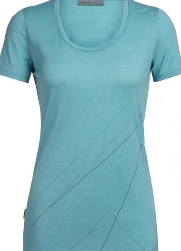 Icebreaker Women Tech Lite SS Scoop Artist