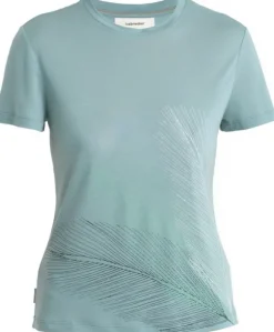 Icebreaker Womens Core SS Tee Plume