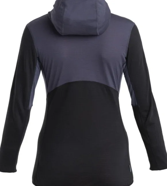 Icebreaker Womens Descender LS Zip Hoodie
