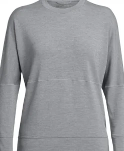 Icebreaker Womens Momentum LS Crewe