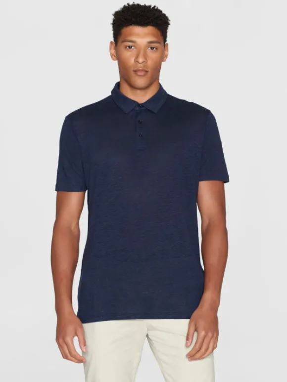 KnowledgeCotton Apparel Linen Polo
