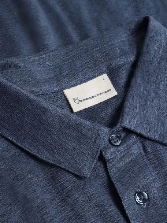 KnowledgeCotton Apparel Linen Polo