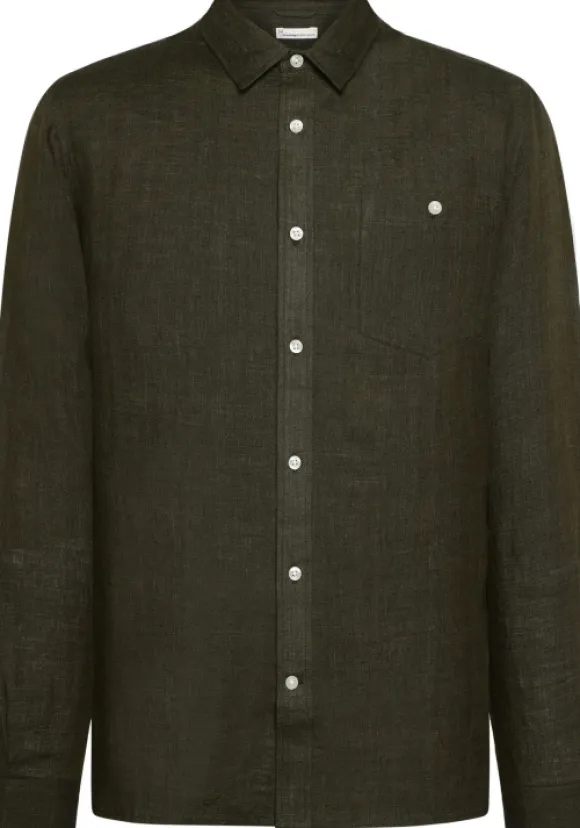 KnowledgeCotton Apparel Linen Shirt