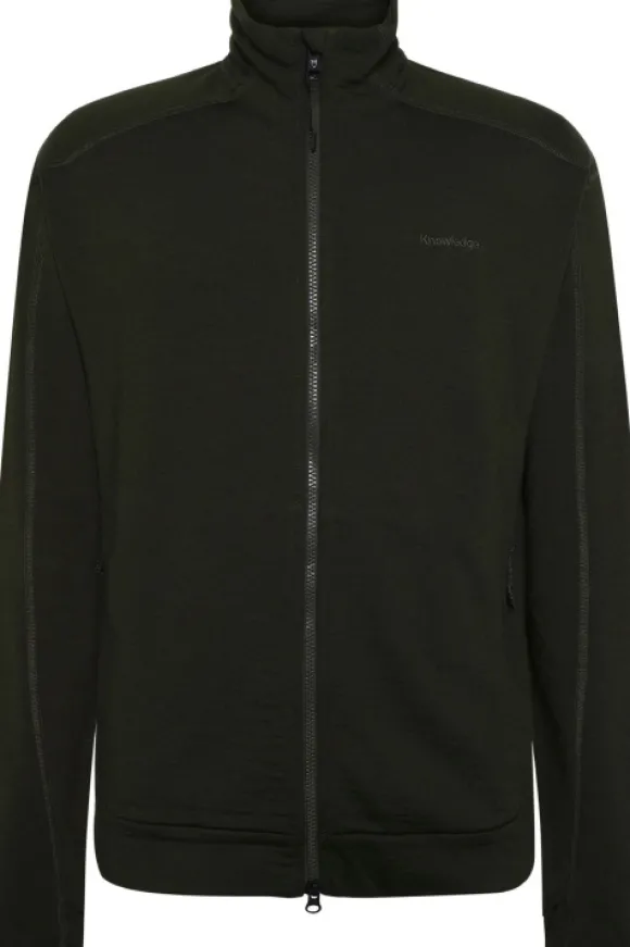 KnowledgeCotton Apparel Midlayer Merino Sweat Jacket