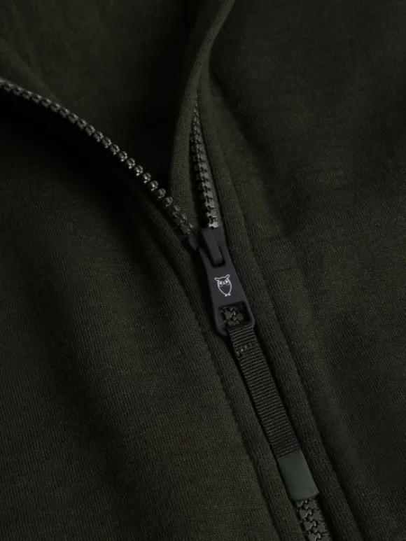 KnowledgeCotton Apparel Midlayer Merino Sweat Jacket