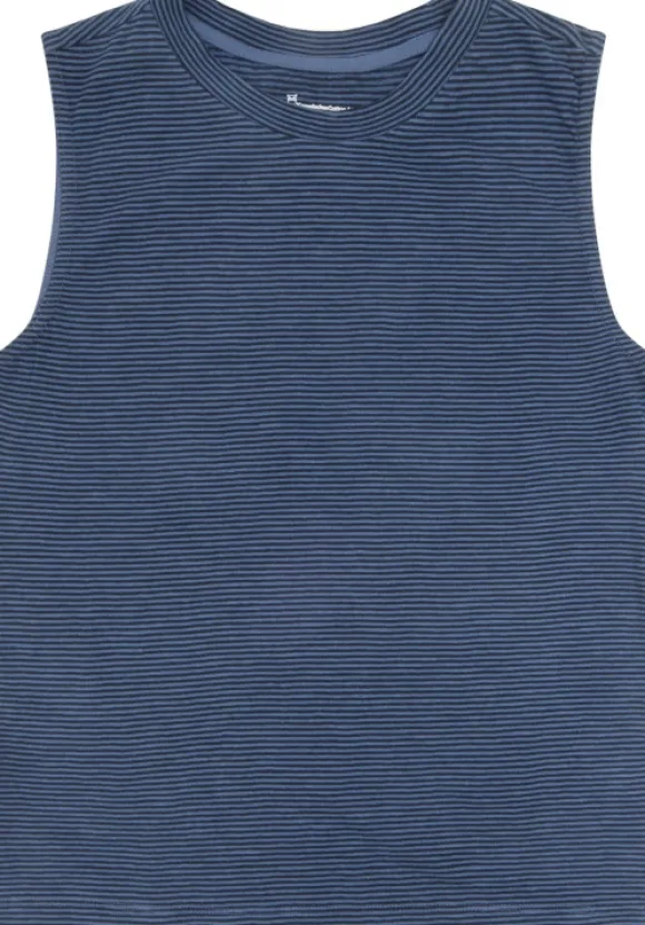 KnowledgeCotton Apparel Striped Tank Top Women