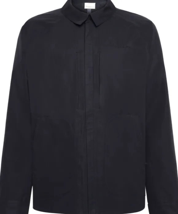KnowledgeCotton Apparel Vent Canvas Overshirt