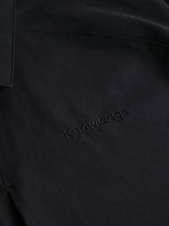 KnowledgeCotton Apparel Vent Canvas Overshirt