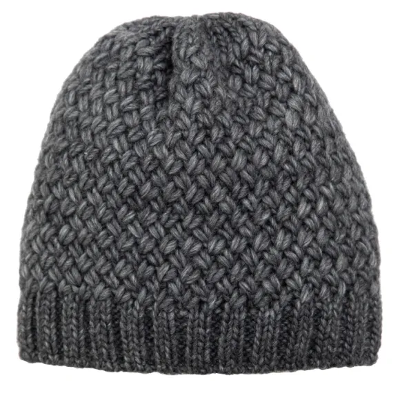 Leuchtfeuer Strickmütze Alpaka mit Stirnband