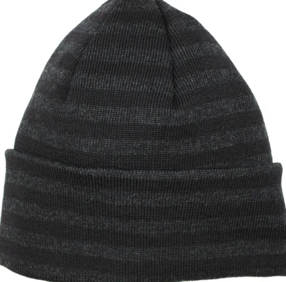 Leuchtfeuer Strickmütze Merino gestreift