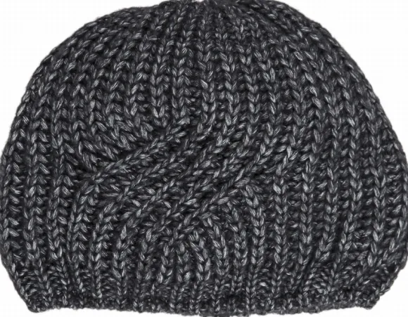 Leuchtfeuer Strickmütze meliert