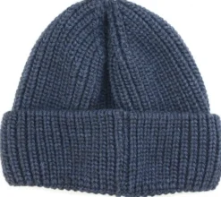 Leuchtfeuer Strickm&uuml;tze Alpaka mit Umschlag