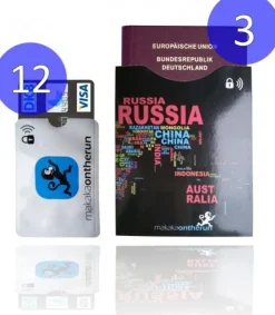 MakakaOnTheRun RFID Schutzhüllen Set