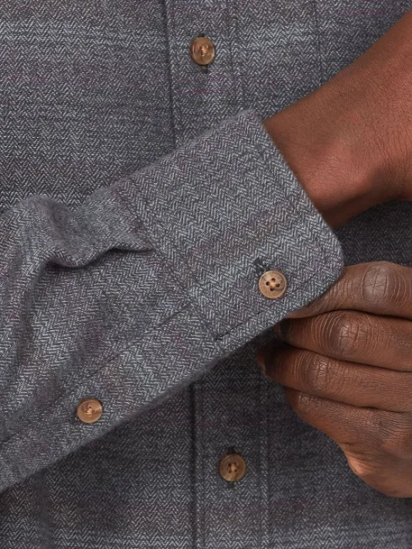 Marmot Fairfax Novelty Heathered Light Weight Flannel